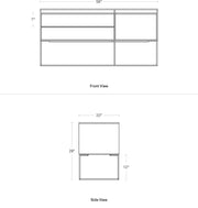 Rule 1 Door/2 Drawer Console
